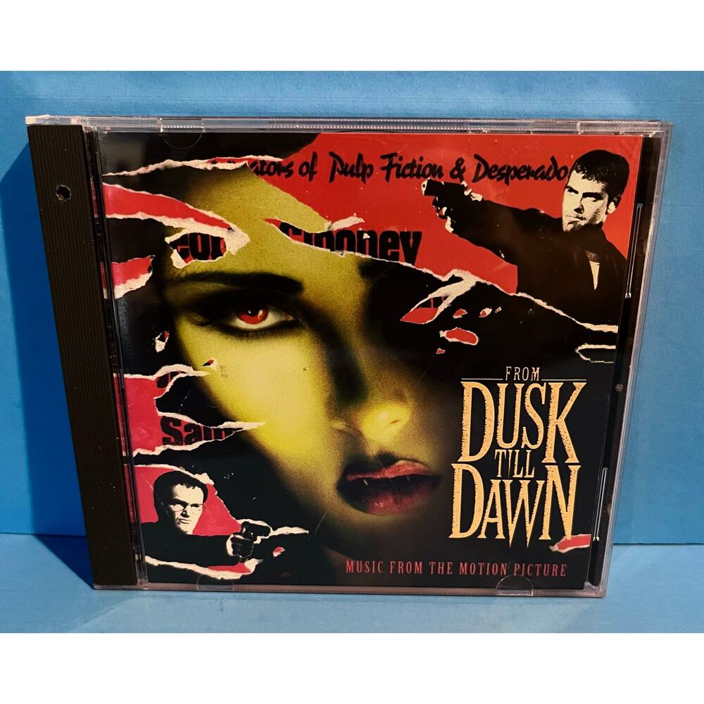 From‎ Dusk Till Dawn Movie Soundtrack CD 1996 Quentin Tarantino - George Clooney
